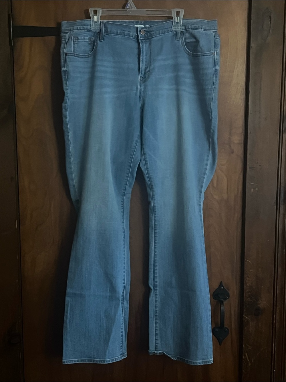 Light Blue Women's Stretch Bootcut Jeans old  navy